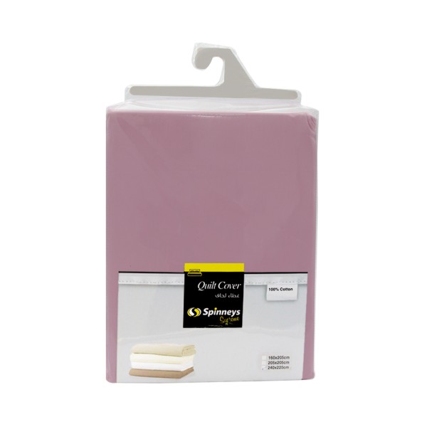 SPINNEYS QUILT COVER PINK 100PCENT COTTON