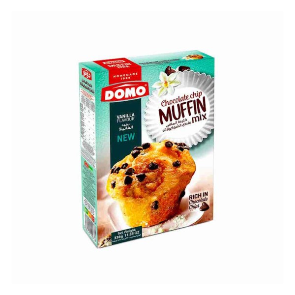 DOMO MUFFIN VANILLA CHOCOLATE CHIPS