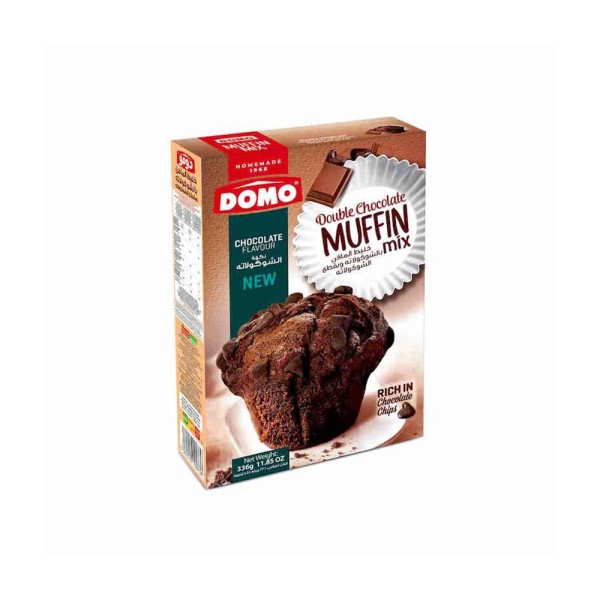 DOMO MUFFIN DOUBLE CHOCOLATE