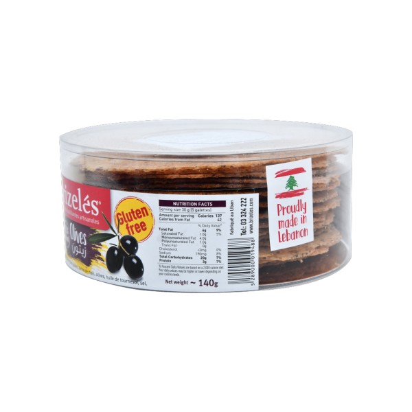 GALETTE OLIVE GLUTEN FREE