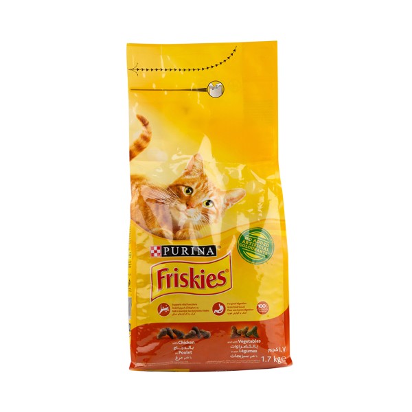 FRISKIES DRY CAT CHICKEN VEG