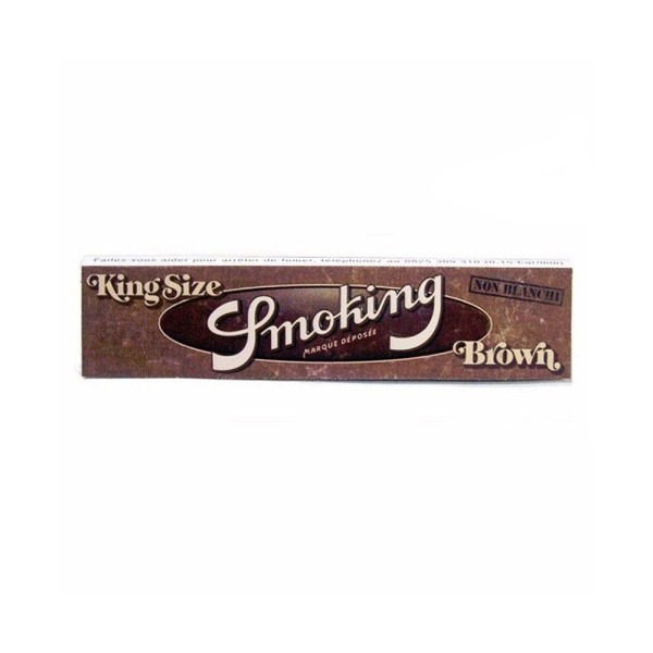 SMOKING PAPER KING SIZE BROWN