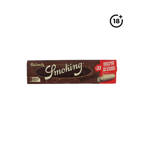 SMOKING ROLLING PAPER KING SIZE+TIPS