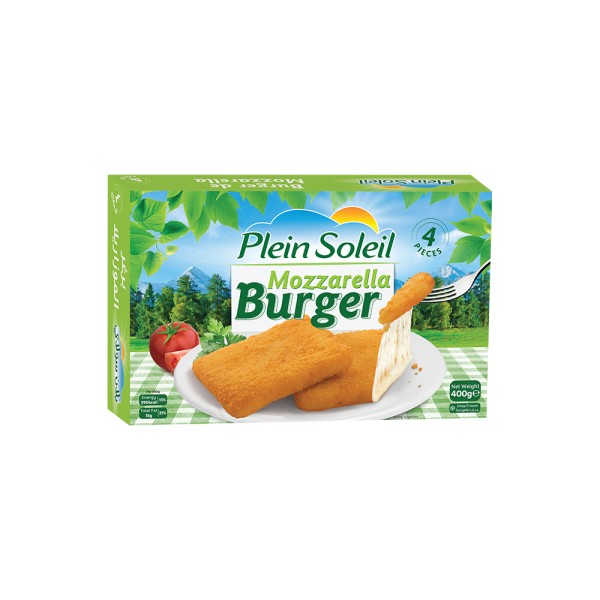 PLEIN SOLEIL MOZZARELLA BURGER