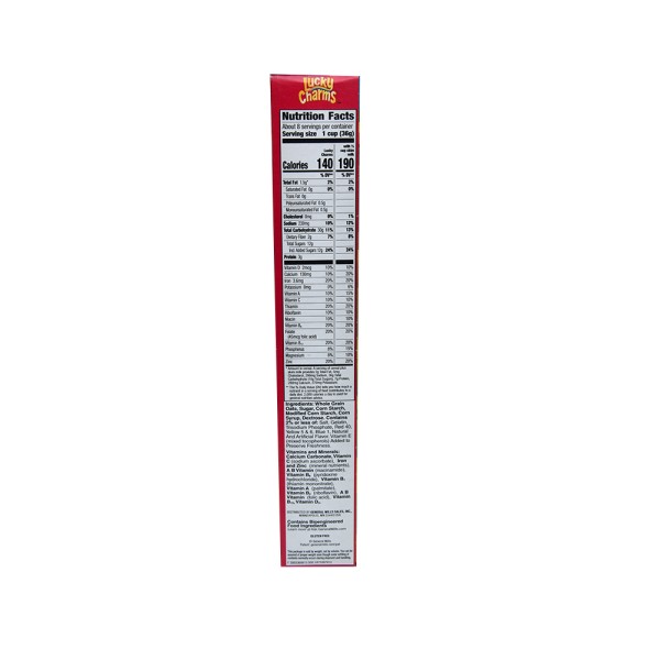 GENERAL MILLS LUCKY CHARM CEREAL