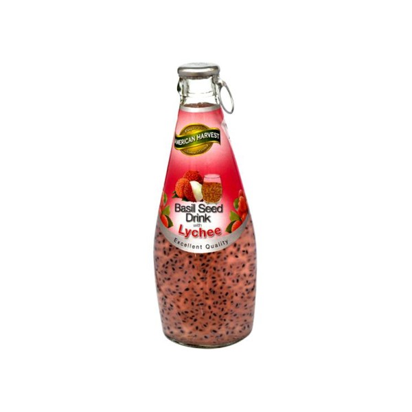 AMERICAN HARVEST BASIL SEED LYCHEE