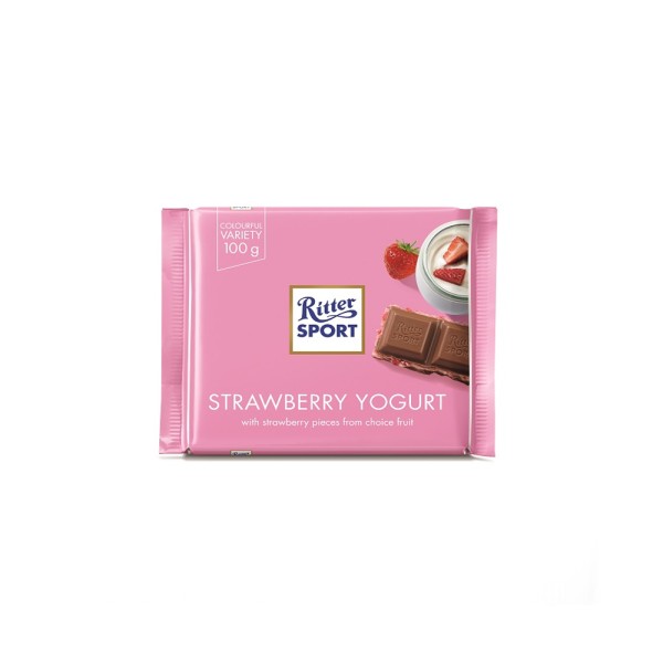RITTER SPORT CHOCO STRAWBERRY