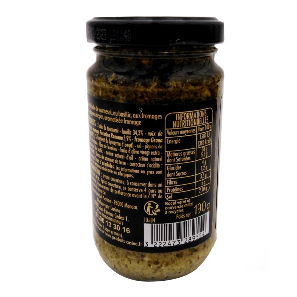 CASINO SAUCE PESTO GENOVESE DELICE