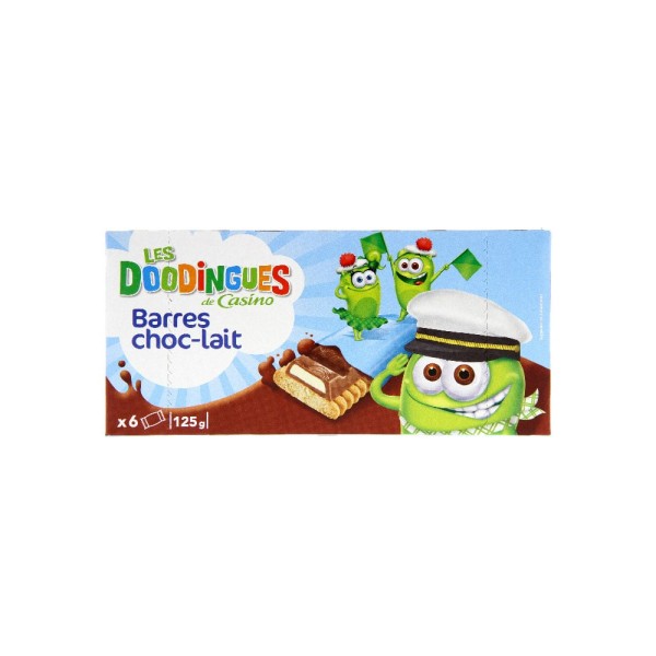 CASINO BARRE CHOCO LAIT DOODINGUE