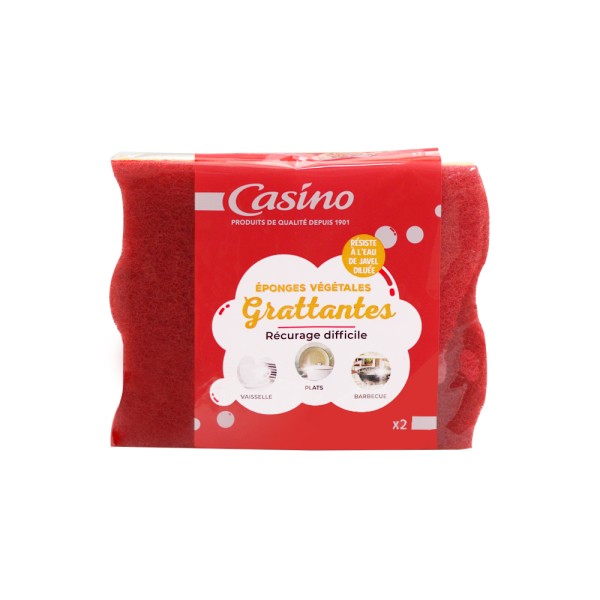 CASINO EPONGE GRATTANTE ROUGE