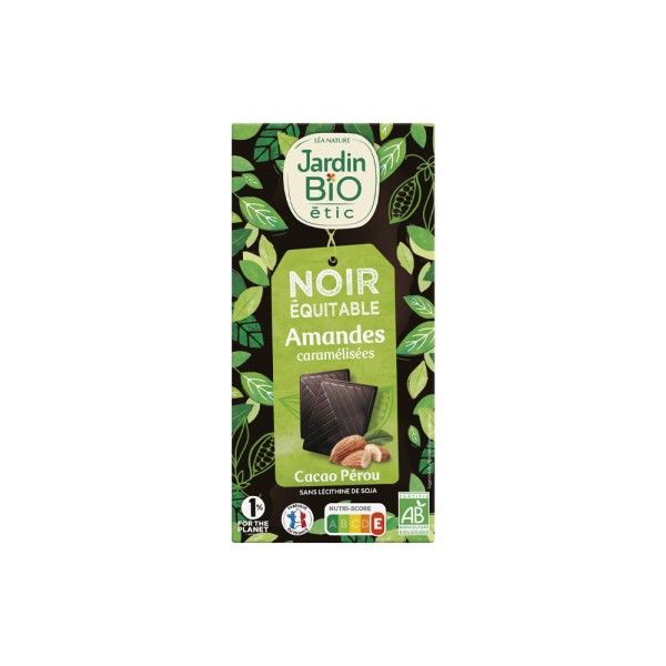 JARDIN BIO CHOCOLAT NOIR AMANDES
