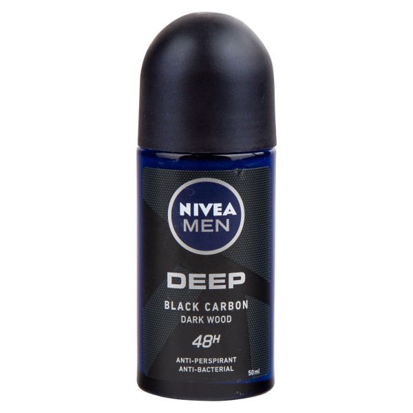 NIVEA ROLL DEEP BLACK CARBON FM