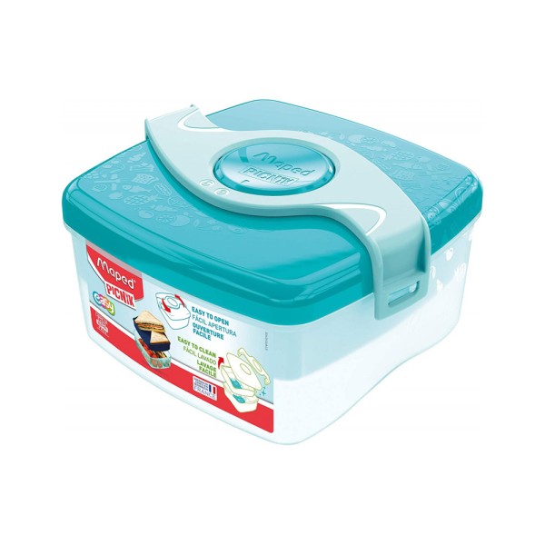 MAPED LUNCH BOX TURQUOISE