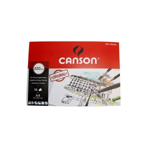 CANSON DRAWING PAD A4 16 SHEET