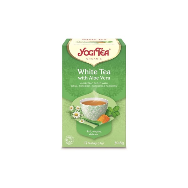 YOGI WHITE TEA WITH ALOE VERA