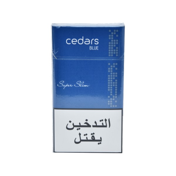 CEDARS SLIM BLUE BOX