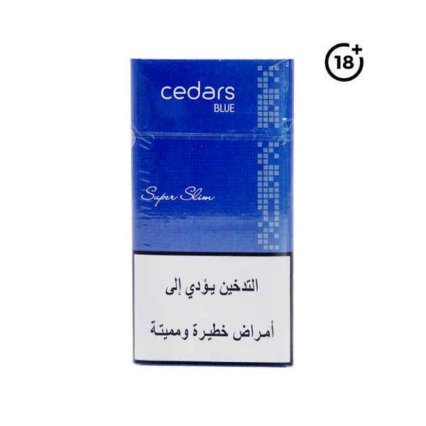 CEDARS SLIM BLUE BOX