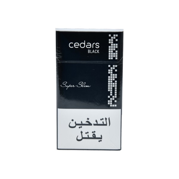 CEDARS SLIM BLACK BOX