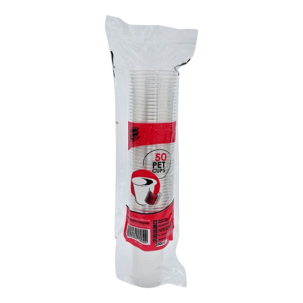 TRUST ECONO CRYSTAL PLASTIC CUPS 350CC