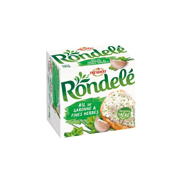 PRESIDENT RONDELE GARLIC AND HERBS