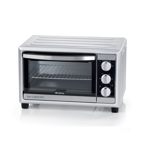 ARIETE ELECTRIC OVEN SILVER DOUBLE CLASS 1500W