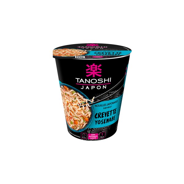 TANOSHI CUP NOUILLE CREVETTE