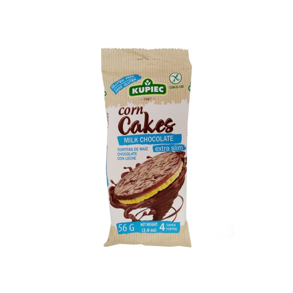 KUPIEC CORN CAKES MILK CHOCOLATE