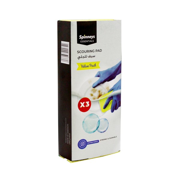 SPINNEYS ESSENTIALS GRIP SPONGE X3