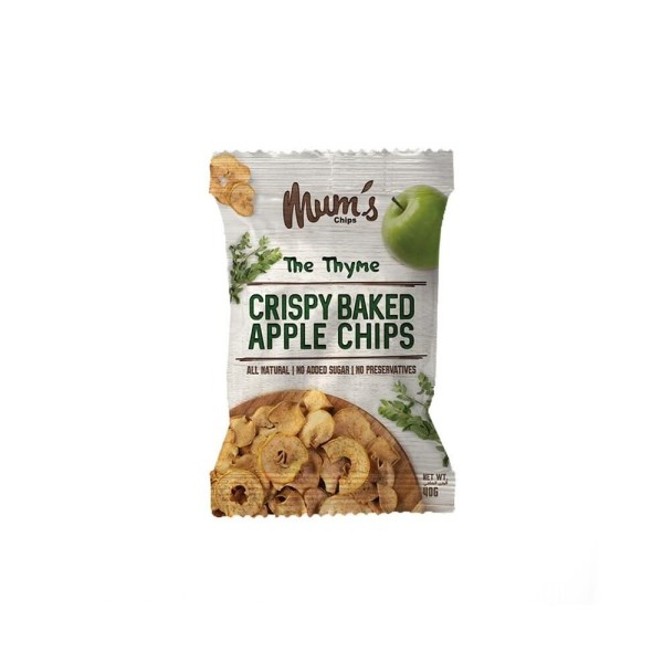 MUMS CRISPY BAKED APPLE CHIPS THYME