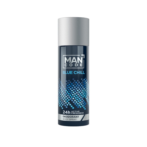 MAN CODE DEODORANT BODY SPRAY BLUE CHILL