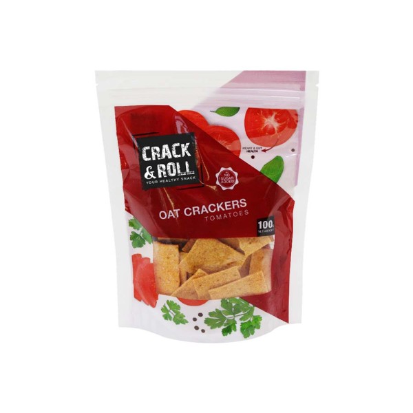 CRACK+ROLL TOMATO OAT CRACKERS