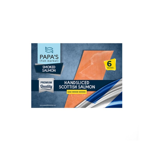 PAPA'S FISH MARKET SCOTTISH SMOKED SALMON 6 SLICES