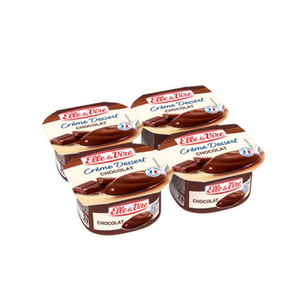 ELLE+VIRE CREME DESSERT CHOCOLAT