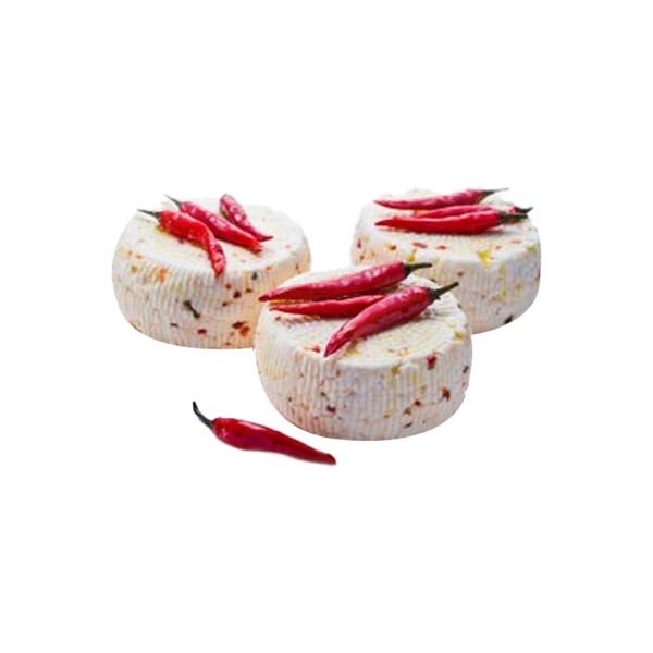 BURGASSIA CHEVRE CHEESE WITH CHILI