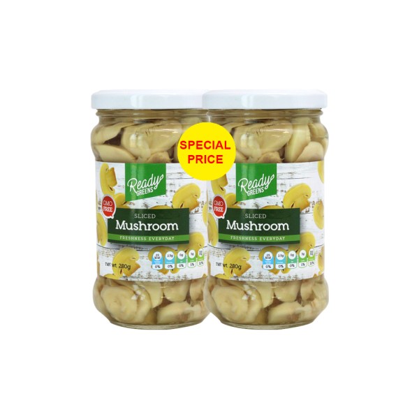 READYGREEN 2XSLICED MUSHROOM IN JAR AT SP