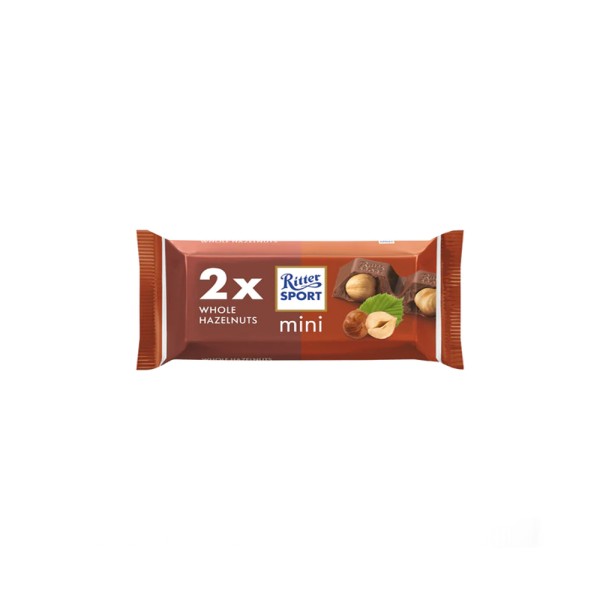 RITTER SPORT MINI 2PACK WHOLE HAZELNUT