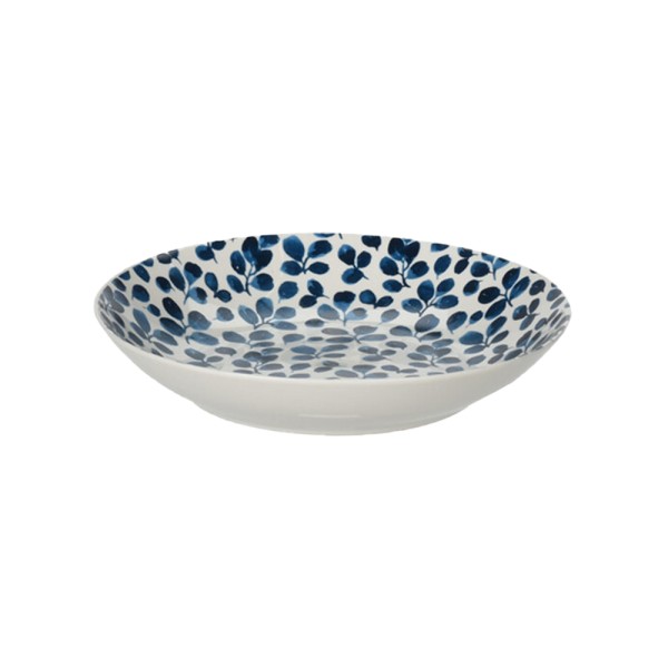 SIAKI PLATE DEEP PATIO DESIGN BLUE
