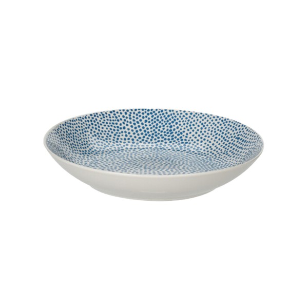 SIAKI PLATE DEEP PATIO DESIGN BLUE