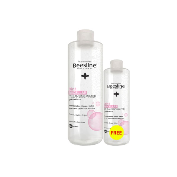 BEESLINE MICELLAR WATER CLEANSING 3IN1 400ML+100ML FREE