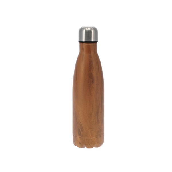 EH VACUUM FLASK BURL WOOD 500ML