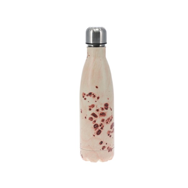 EH VACUUM FLASK BURL WOOD 500ML