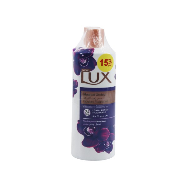 LUX BODY WASH MAGICAL ORCHID EUPHORIA 2X15PCUT