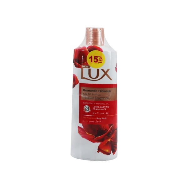 LUX BODY WASH ROMANTIC HIBISCUS EUPHORIA 2X15PCUT