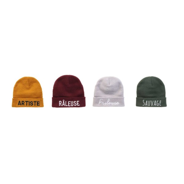 SENSLY LADIES HAT WITH TEXT