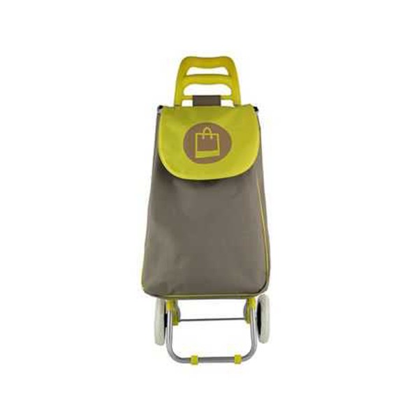 E. TEMPS LOGO DESIGN 2 WHEELED SHOPPING TROLLEY