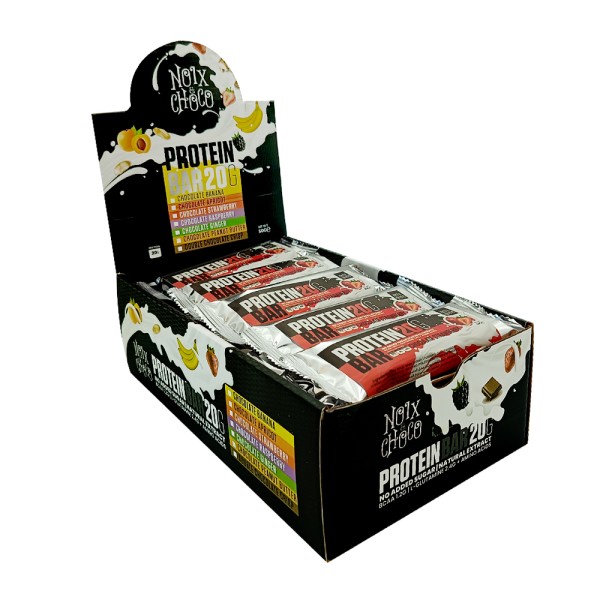 NOIX CHOCO STRAWBERRY PROTEIN BAR