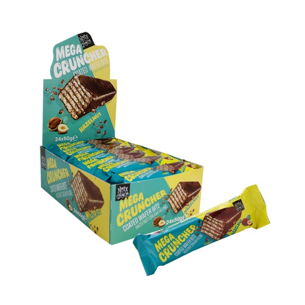 MEGACRUNCHER  COATED WAFER HAZELNUT