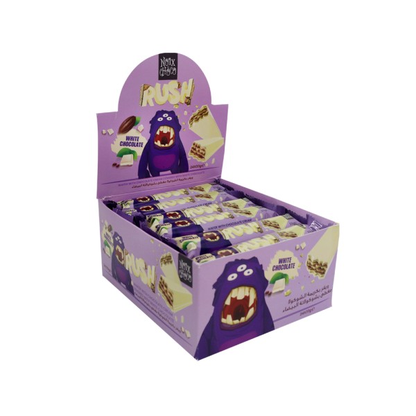 RUSH WAFER COATED WHITE CHOCOLATE