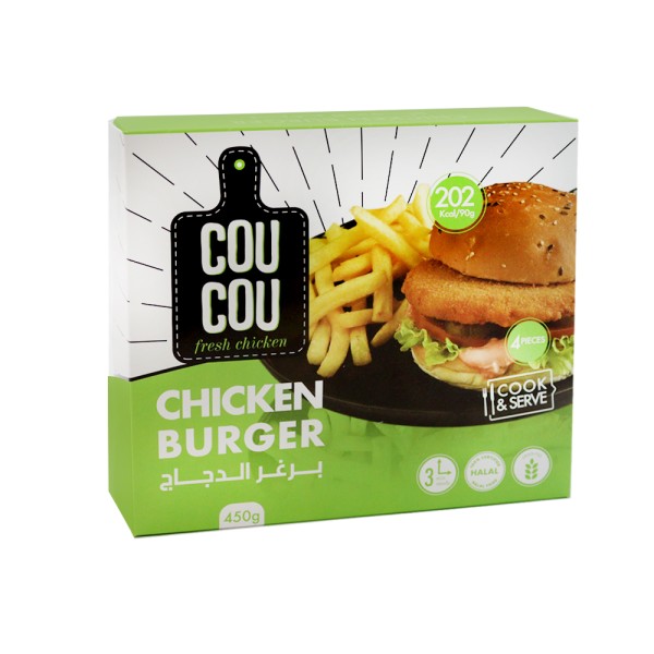 COUCOU BREADED CHICKEN BURGER