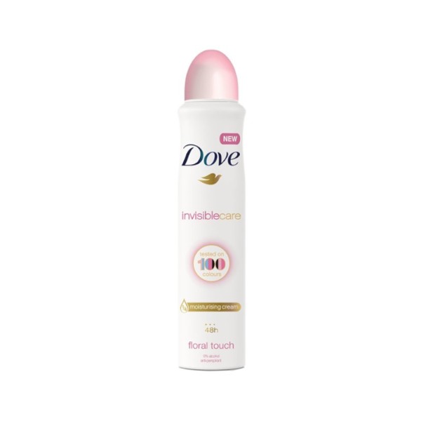 DOVE DEODORANT SPRAY FOR WOMEN INVISIBLE CARE TREADSTON